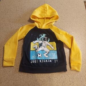 Spaceman astronaut soccer sweatshirt hoodie Just kickin it 4 OT revolution